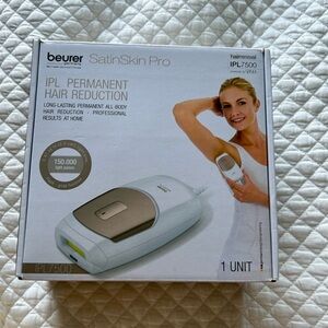 Beurer Satinskin Pro IPL 7500 permanent hair reduction